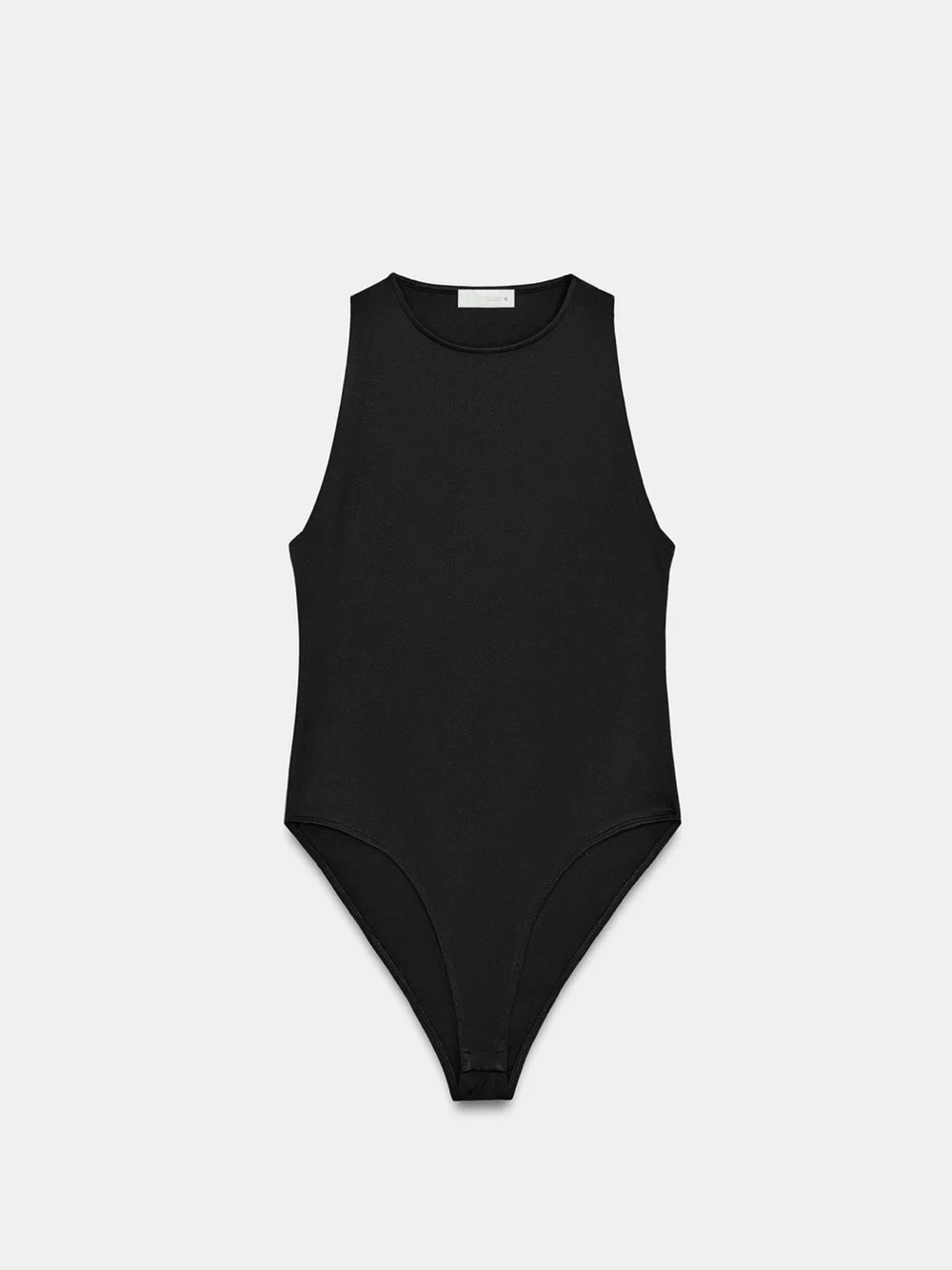 Zara - HALTER NECK BODYSUIT Black - Picture 4 of 6